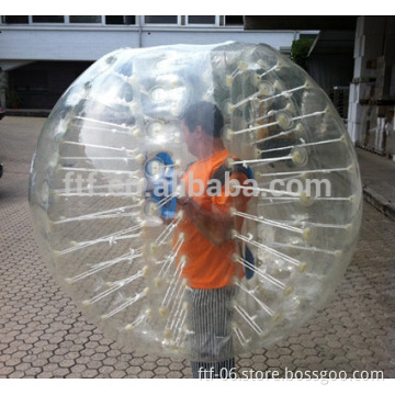 Fun football inflatable body zorb ball, inflatable bumper ball suit